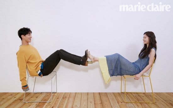 Джи Су и Чеён (DIA) приняли участие в фотосессии журнала Marie Claire