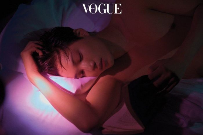 Кай (EXO) в фотосессии для Vogue Korea