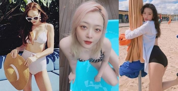 Пять девушек-айдолов, которые продемонстрировали свои великолепные фигуры этим летом