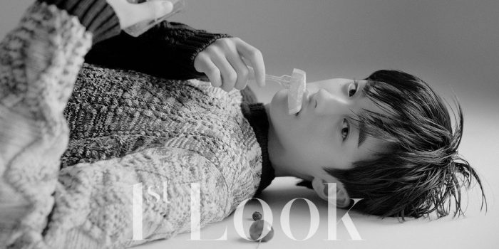 Бывший участник "Produce_X101" Ким Мингю в сольной фотосессии для журнала 1st Look