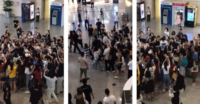 Лай Гуань Линь выразил недовольство фанатами, которые столпились в аэропорту