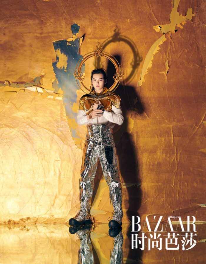 Крис Ву в фотосессии для Harper’s Bazaar