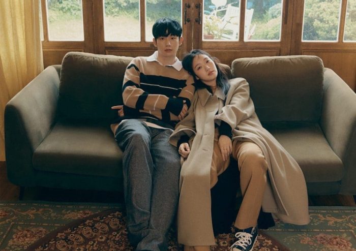 Новые снимки из фотосессии Чон Хэ Ина и Ким Го Ын для журнала Marie Claire