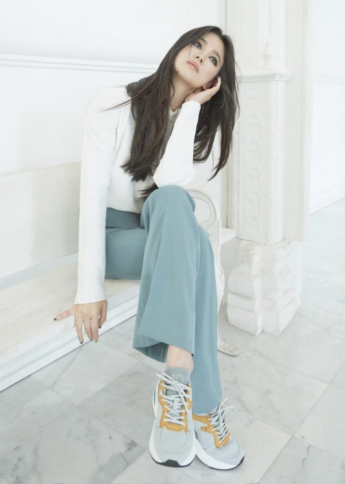 Сон Хе Гё в рекламной кампании обувного бренда Suecomma Bonnie