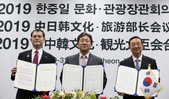 Корея, Япония и Китай приняли совместную культурную декларацию на следующие 10 лет