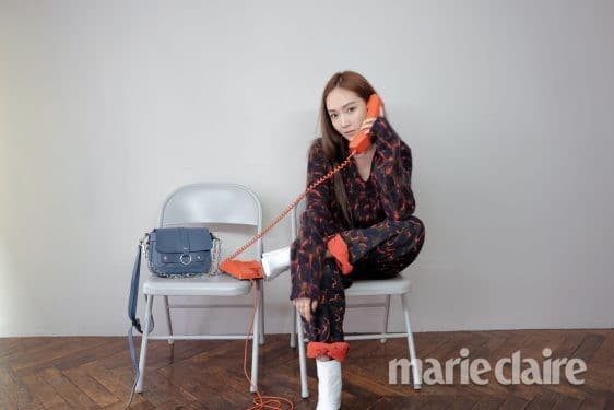 Джессика в фотосессии для журнала Marie Claire Korea