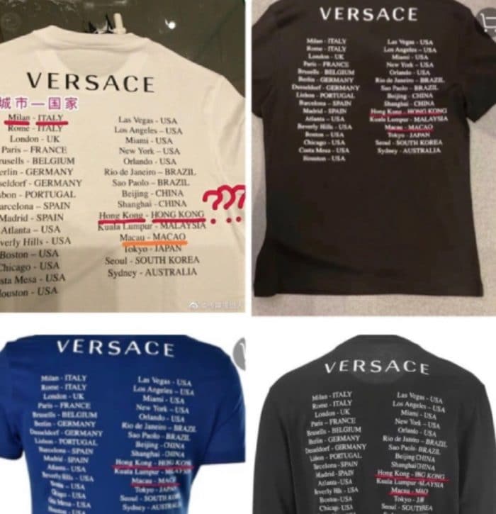 Ян Ми разрывает связи с Versace из-за споров о футболках + Донателла Версаче приносит извинения