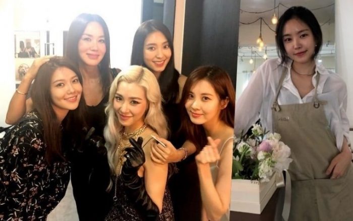 Girls’ Generation, Ом Чон Хва, Бора и Наын (Apink) поддержали Тиффани на ее сольном концерте