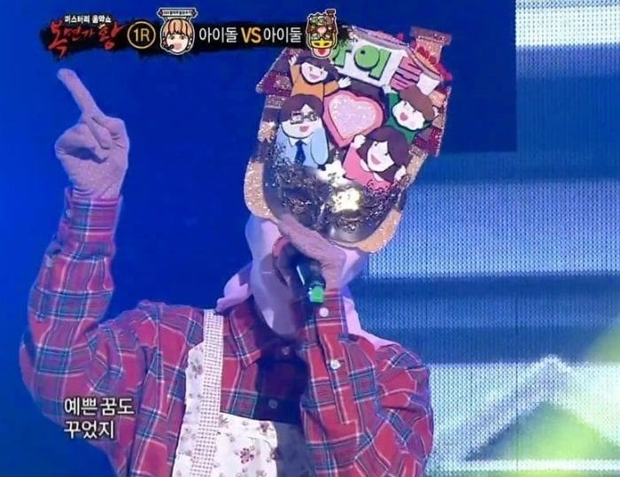 Недавно дебютировавший участник второго сезона Produce 101 появился на The King Of Masked Singer