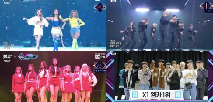 7-я победа X1 с "Flash" на M!Countdown + выступления на KCON 2019 LA
