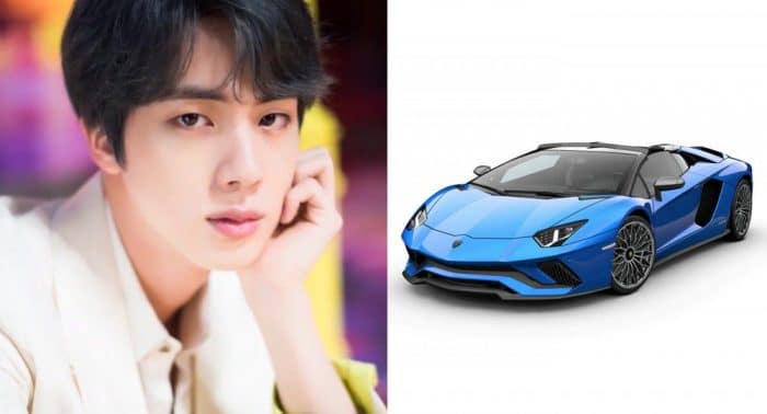 Джин из BTS приобрёл Lamborghini?