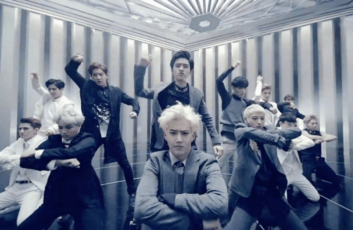 Клип EXO на песню "Overdose" стал пятым видео группы, достигшим 200 миллионов просмотров