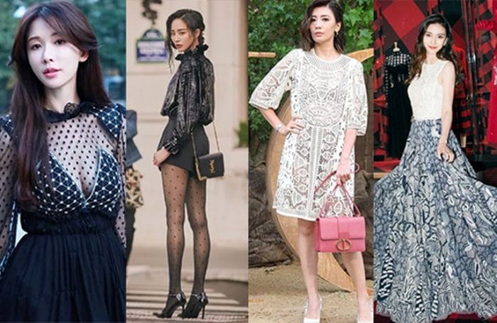 Знаменитости на Парижской неделе моды