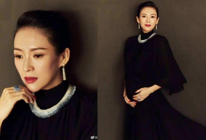 Актриса Чжан Цзыи объявила о второй беременности