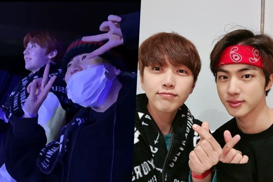 Ха Сонун, Минхён (NU’EST), Итык (Super Junior) и Сандыль (B1A4) насладились последними концертами BTS в рамках мирового тура