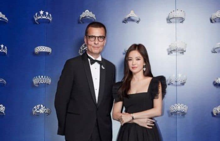 Сон Хе Гё появилась на гала-ужине ювелирного бренда Chaumet