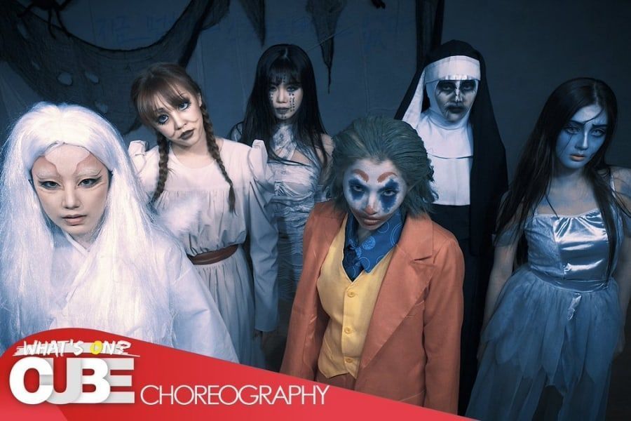 (G)I-DLE представили хэллоуинскую хореографию к песне "Put It Straight" для шоу Queendom