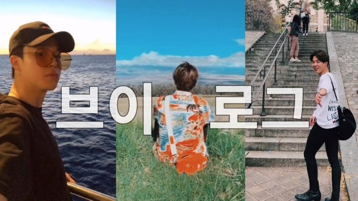Чимин из BTS поделился кадрами своего отдыха в BTS Vacation LOG