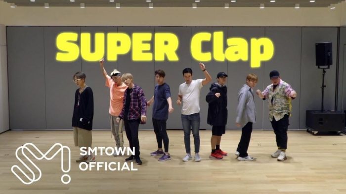Super Junior представили танцевальную практику для "SUPER Clap"