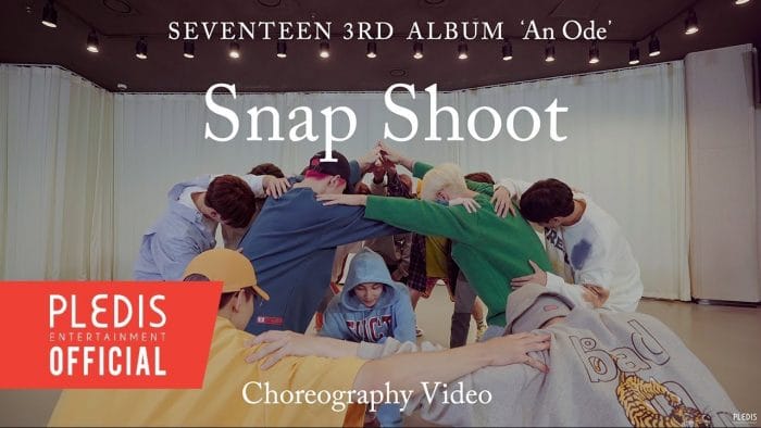 Seventeen выпустили танцевальное видео к треку "Snap Shoot"