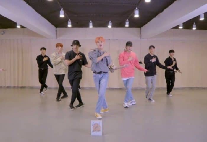 NU’EST выпустили танцевальную практику для "LOVE ME"