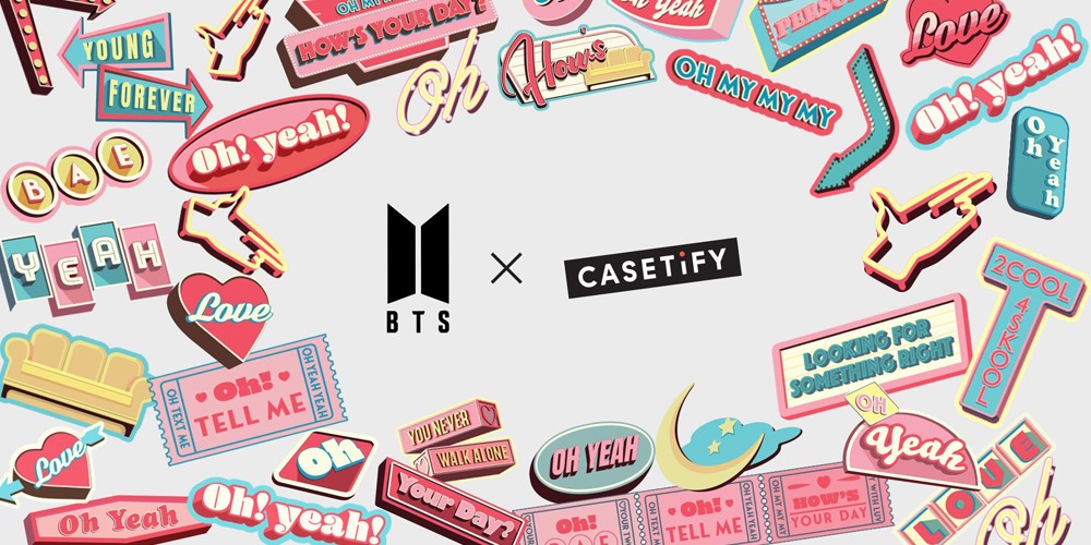 Casetify вместе с BTS выпустят набор аксессуаров для гаджетов