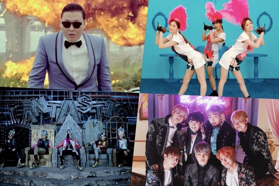 PSY, Orange Caramel, BIGBANG и BTS в списке величайших видеоклипов за последнее десятилетие