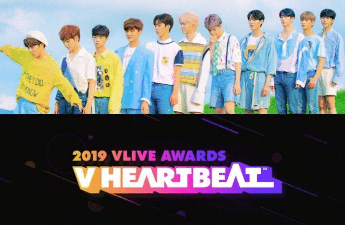 Представители VLive и X1 прокомментировали участие группы на церемонии 2019 V Live Awards V HEARTBEAT