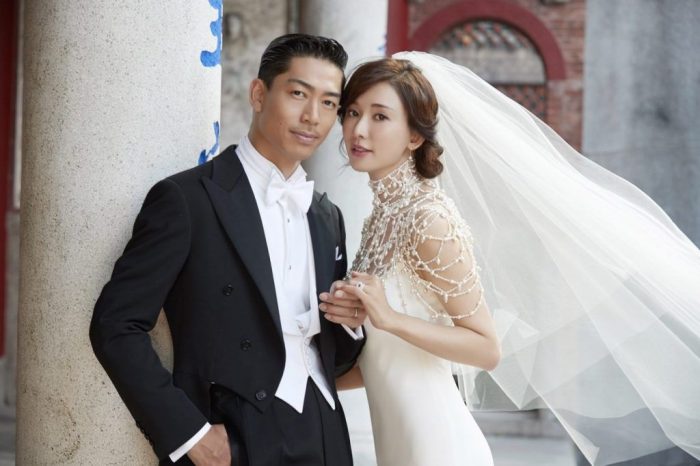 Акира (EXILE) и Линь Чи Лин провели свадебную церемонию