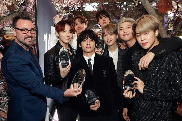 BTS получили награду Группы года от Variety + речь RM