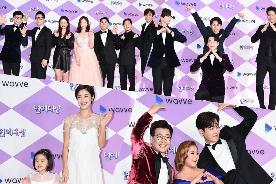 Знаменитости на красной ковровой дорожке SBS Entertainment Awards 2019