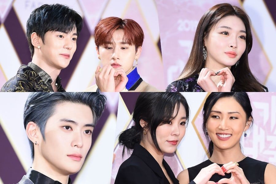 Звезды на красной дорожке KBS Song Festival 2019