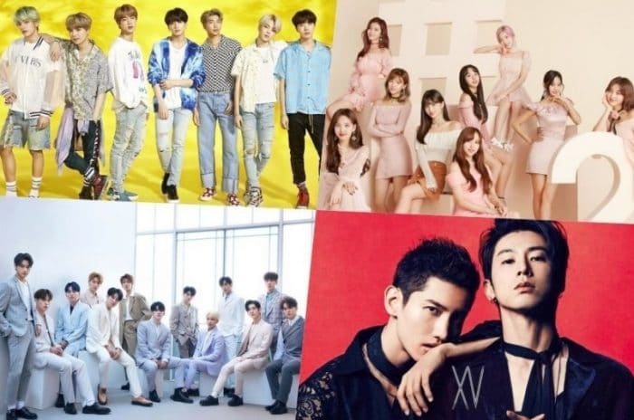 Корейские артисты в чартах Oricon за 2019 год