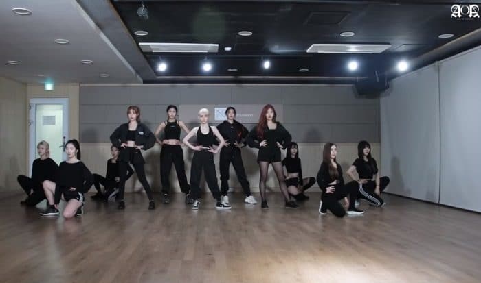 AOA представили танцевальную практику для "Come See Me"