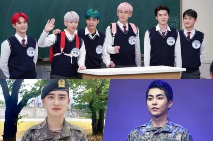 EXO рассказали, как D.O. и Сюмин изменились за время службы в армии