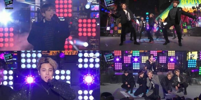 BTS доминируют в Twitter после выступления в новогоднюю ночь на Таймс-сквер в Нью-Йорке