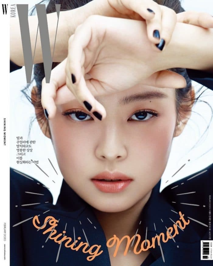 Журнал W Korea опубликовал новую обложку с Дженни из BLACKPINK + мнения нетизенов