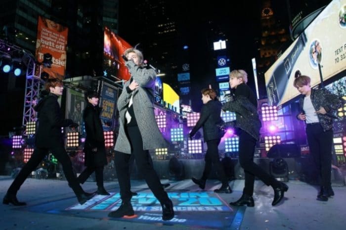 BTS представили специальное видео с их выступления на New Year’s Rockin Eve