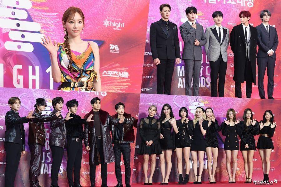 Церемония Seoul Music Awards: красная дорожка