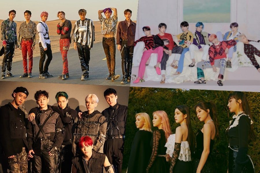 K-Pop исполнители в чарте альбомов Billboard
