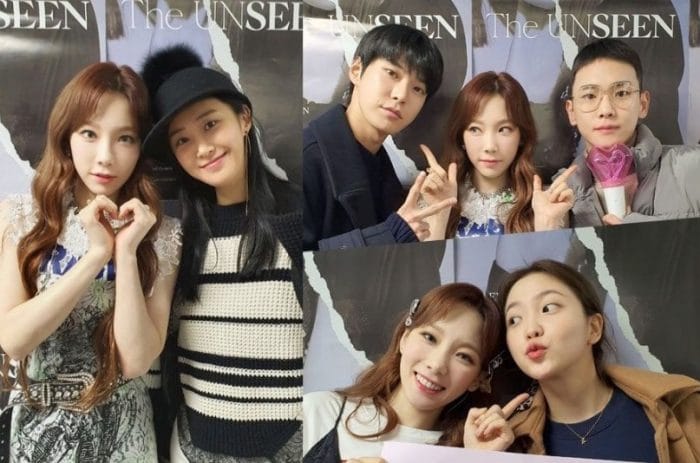 Артисты SM поддержали Тэён на ее заключительном концерте в Сеуле