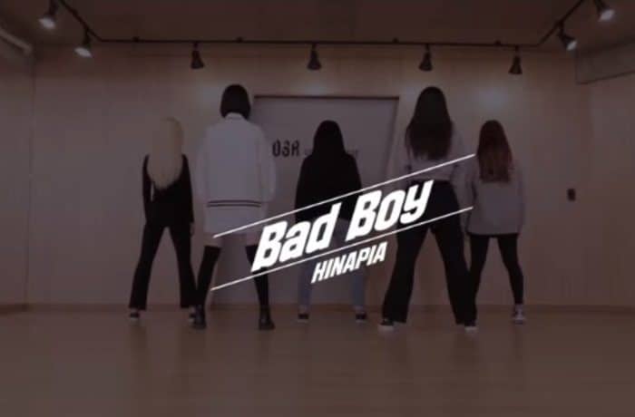 HINAPIA представили танцевальный кавер на "Bad Boy" Red Velvet