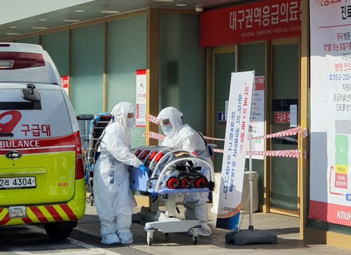 В Южной Корее зафиксирован всплеск заражения коронавирусом