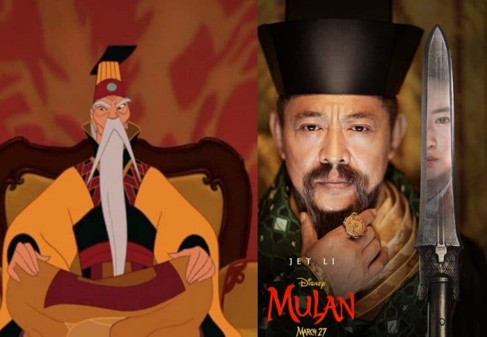 6 известных отличий предстоящего фильма "Мулан" от одноимённого мультфильма
