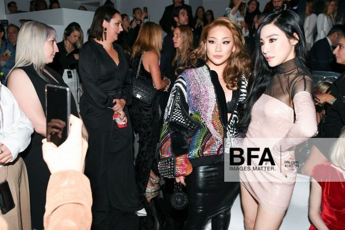 Тиффани и CL на показе мод в Лос-Анджелесе