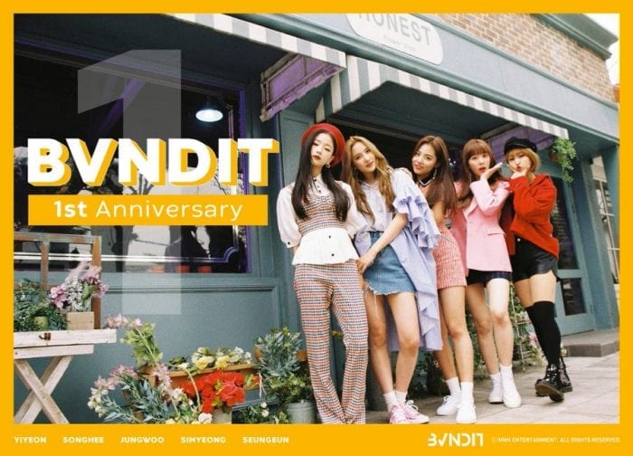 Группа BVNDIT отмечает первую годовщину с момента дебюта