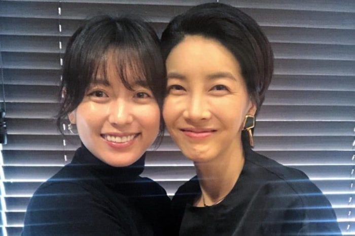 Хан Хё Джу поддержала Джин Со Ён на съёмках фильма "Якша"