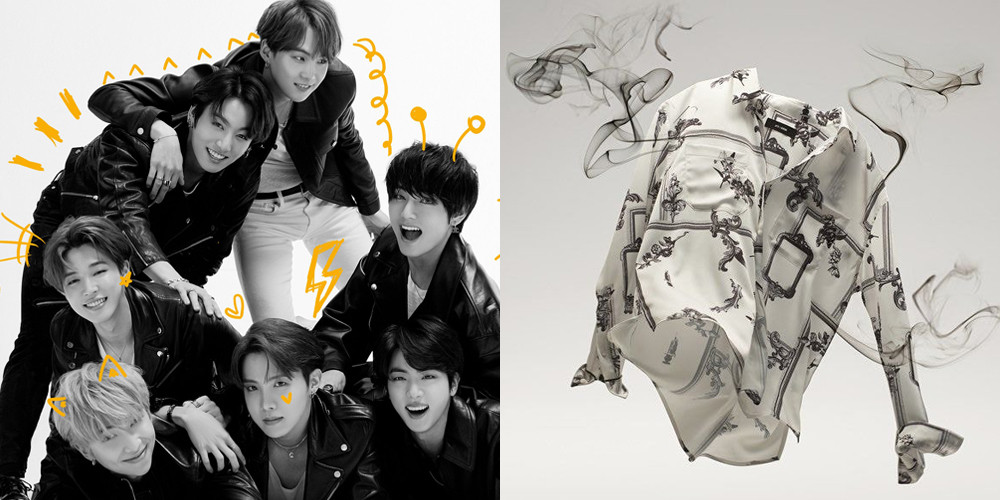BTS и Handsome Corporation выпустили линию одежды, вдохновленную "Blood, Sweat & Tears"