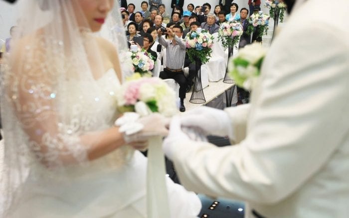 В Южной Корее возросло количество международных браков