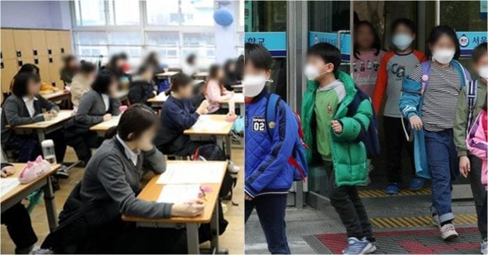Южнокорейские ученики возвращаются в учебные заведения после карантина
